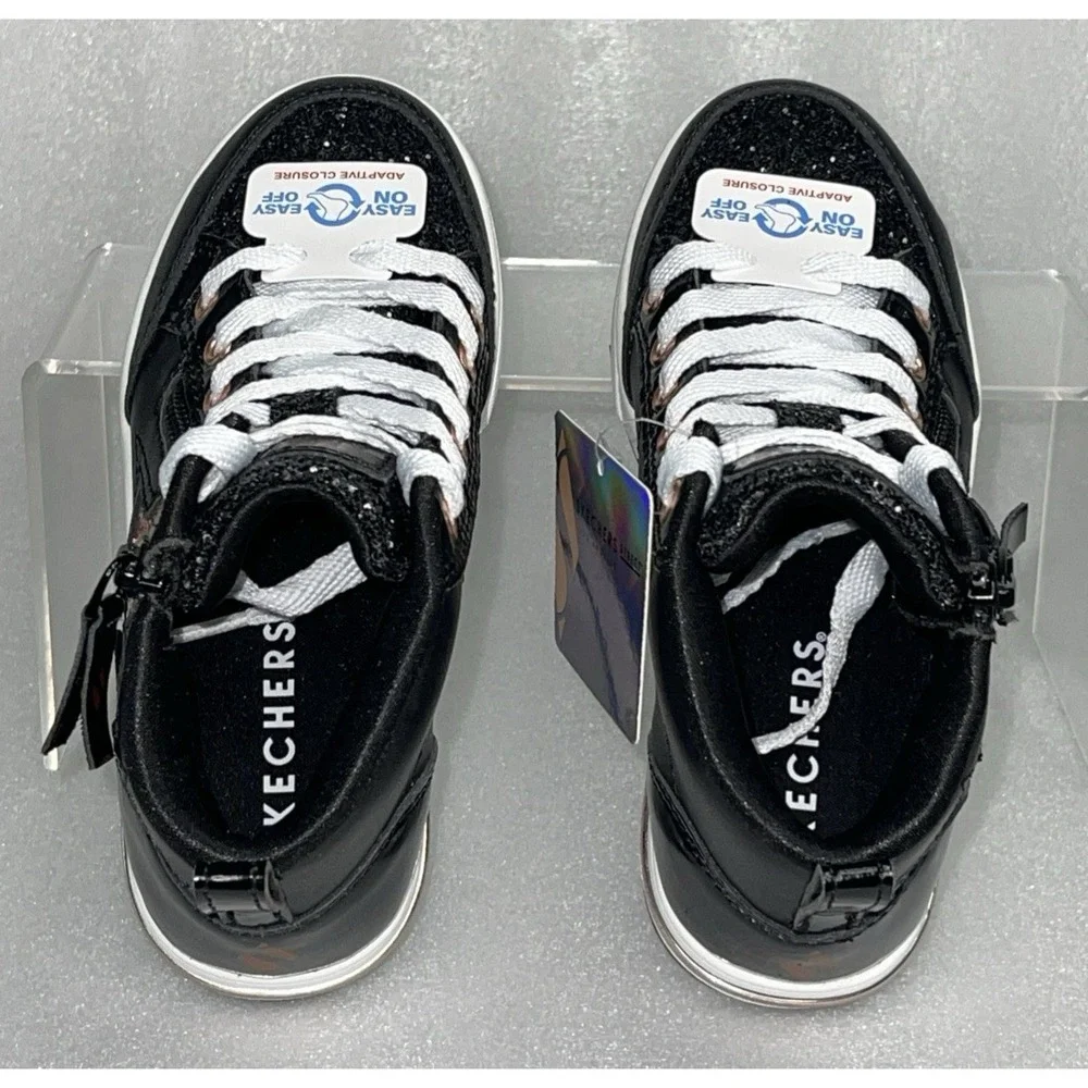 Skechers Street Shoutouts 2.0 Trendy‎ Star Girl's Fashion Sneakers Size 11 NEW